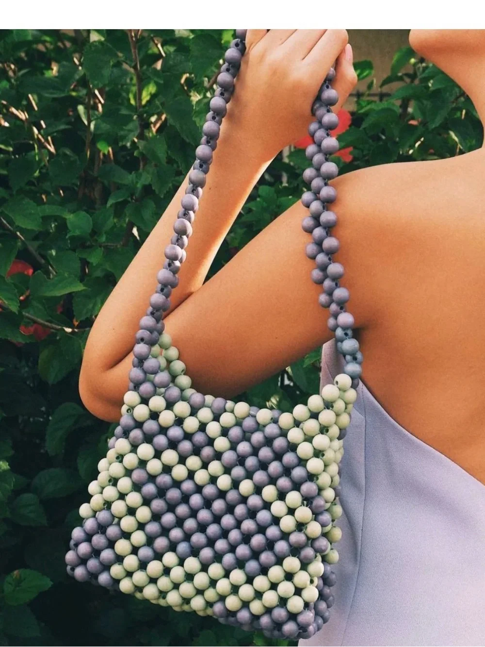 ELE BAG by Moy studio Beaded Shoulder Bag